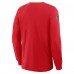 Carolina Hurricanes Fanatics Red Authentic Pro Property Of Practice Long Sleeve T-Shirt