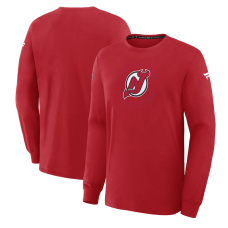 Футболка с длинным рукавом New Jersey Devils Fanatics Red Authentic Pro Property Of Practice Футболка с длинным рукавом New Jersey Devils Fanatics Red Authentic Pro Property Of Practice