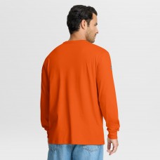 Футболка с длинным рукавом Philadelphia Flyers Fanatics Orange Authentic Pro Property Of Practice