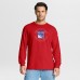 New York Rangers Fanatics Red Authentic Pro Property Of Practice Long Sleeve T-Shirt