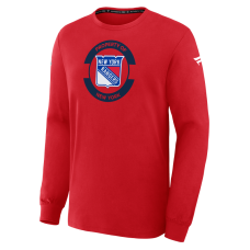 Футболка с длинным рукавом New York Rangers Fanatics Red Authentic Pro Property Of Practice Футболка с длинным рукавом New York Rangers Fanatics Red Authentic Pro Property Of Practice