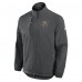 Кофта на молнии Vegas Golden Knights Fanatics Black Authentic Pro Rink Coaches