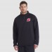 New Jersey Devils Fanatics Black Authentic Pro Rink Raglan Quarter-Zip Pullover
