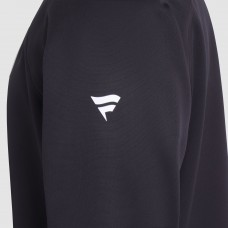 New Jersey Devils Fanatics Black Authentic Pro Rink Raglan Quarter-Zip Pullover