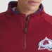 Colorado Avalanche Fanatics Burgundy Authentic Pro Rink Raglan Quarter-Zip Pullover