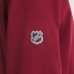Colorado Avalanche Fanatics Burgundy Authentic Pro Rink Raglan Quarter-Zip Pullover