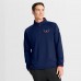 Washington Capitals Fanatics Navy Authentic Pro Rink Raglan Quarter-Zip Pullover