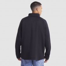 Minnesota Wild Fanatics Black Authentic Pro Rink Raglan Quarter-Zip Pullover