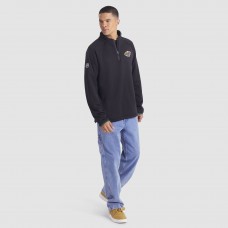 Minnesota Wild Fanatics Black Authentic Pro Rink Raglan Quarter-Zip Pullover