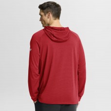 Calgary Flames Fanatics Red Authentic Pro Rink Hoodie