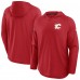 Calgary Flames Fanatics Red Authentic Pro Rink Hoodie