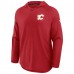 Calgary Flames Fanatics Red Authentic Pro Rink Hoodie