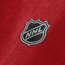 Calgary Flames Fanatics Red Authentic Pro Rink Hoodie