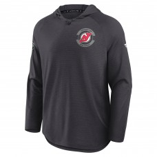 Толстовка New Jersey Devils Fanatics Charcoal Authentic Pro Rink