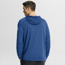 St. Louis Blues Fanatics Heather Blue Authentic Pro Rink Hoodie