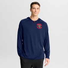 Толстовка Florida Panthers Fanatics Navy Authentic Pro Rink Raglan