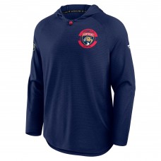 Толстовка Florida Panthers Fanatics Navy Authentic Pro Rink Raglan