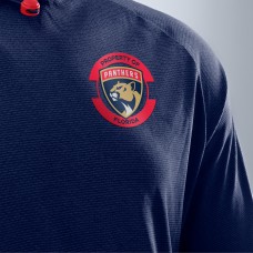 Толстовка Florida Panthers Fanatics Navy Authentic Pro Rink Raglan