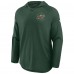 Толстовка Minnesota Wild Fanatics Green Authentic Pro Rink