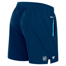 Seattle Kraken Fanatics Deep Sea Blue Authentic Pro Rink Performance Shorts