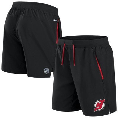 Шорты New Jersey Devils Fanatics Black Authentic Pro Rink Performance
