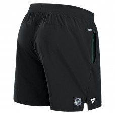 Шорты Minnesota Wild Fanatics Black Authentic Pro Rink Performance
