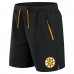 Boston Bruins Fanatics Black Authentic Pro Rink Performance Shorts