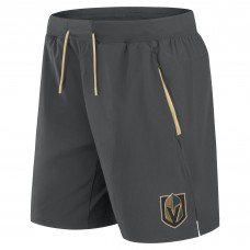 Шорты Vegas Golden Knights Fanatics Gray Authentic Pro Rink Performance