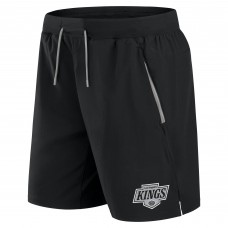 Los Angeles Kings Fanatics Black Authentic Pro Rink Performance Shorts