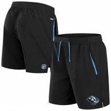 Utah Mammoth Fanatics Black Authentic Pro Rink Performance Shorts