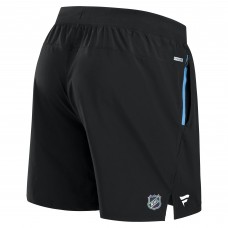 Utah Mammoth Fanatics Black Authentic Pro Rink Performance Shorts