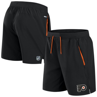 Шорты Philadelphia Flyers Fanatics Black Authentic Pro Rink Performance