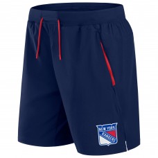 New York Rangers Fanatics Navy Authentic Pro Rink Performance Shorts New York Rangers Fanatics Navy Authentic Pro Rink Performance Shorts