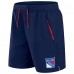 New York Rangers Fanatics Navy Authentic Pro Rink Performance Shorts