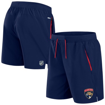 Шорты Florida Panthers Fanatics Navy Authentic Pro Rink Performance
