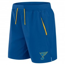 St. Louis Blues Fanatics Blue Authentic Pro Rink Performance Shorts