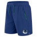 Vancouver Canucks Fanatics Blue Authentic Pro Rink Performance Shorts