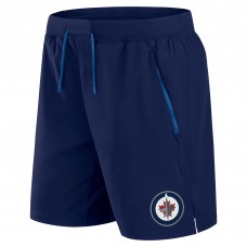 Шорты Winnipeg Jets Fanatics Navy Authentic Pro Rink Performance