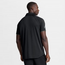 Поло Minnesota Wild Fanatics Black Authentic Pro Rink Raglan