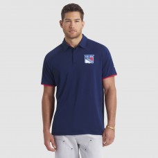 New York Rangers Fanatics Navy Authentic Pro Rink Raglan Polo New York Rangers Fanatics Navy Authentic Pro Rink Raglan Polo