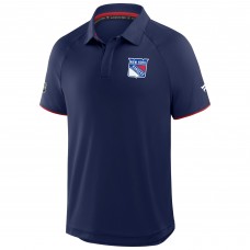 New York Rangers Fanatics Navy Authentic Pro Rink Raglan Polo New York Rangers Fanatics Navy Authentic Pro Rink Raglan Polo