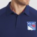 New York Rangers Fanatics Navy Authentic Pro Rink Raglan Polo