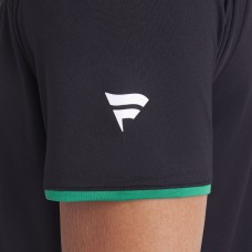 Dallas Stars Fanatics Black Authentic Pro Rink Raglan Polo