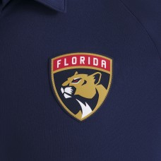 Поло Florida Panthers Fanatics Navy Authentic Pro Rink Raglan
