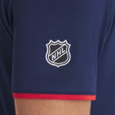 Поло Florida Panthers Fanatics Navy Authentic Pro Rink Raglan