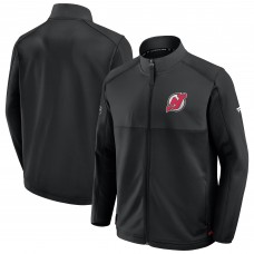 Кофта на молнии New Jersey Devils Fanatics Black Authentic Pro Rink Кофта на молнии New Jersey Devils Fanatics Black Authentic Pro Rink