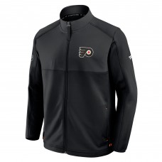 Philadelphia Flyers Fanatics Black Authentic Pro Rink Full-Zip Jacket
