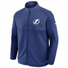 Кофта на молнии Tampa Bay Lightning Fanatics Blue Authentic Pro Rink
