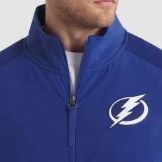 Кофта на молнии Tampa Bay Lightning Fanatics Blue Authentic Pro Rink
