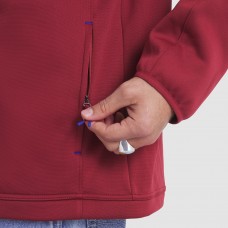 Кофта на молнии Colorado Avalanche Fanatics Burgundy Authentic Pro Rink